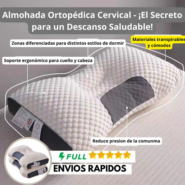 Almohada cervical para aliviar el dolor -  ¡ÚLTIMO DÍA DE PROMOCIÓN!